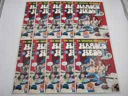 Harold Hedd (x10) 1972 Last Gasp Underground Comix