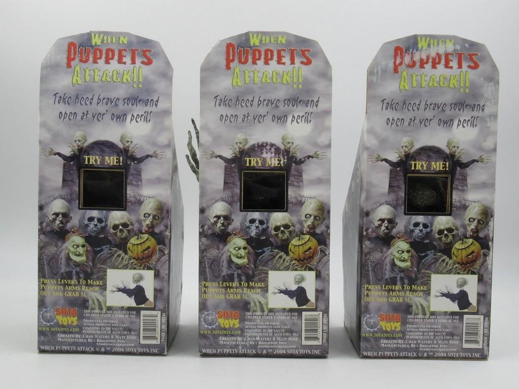 When Puppets Attack Hand Puppet Lot #1/SOTA 2004