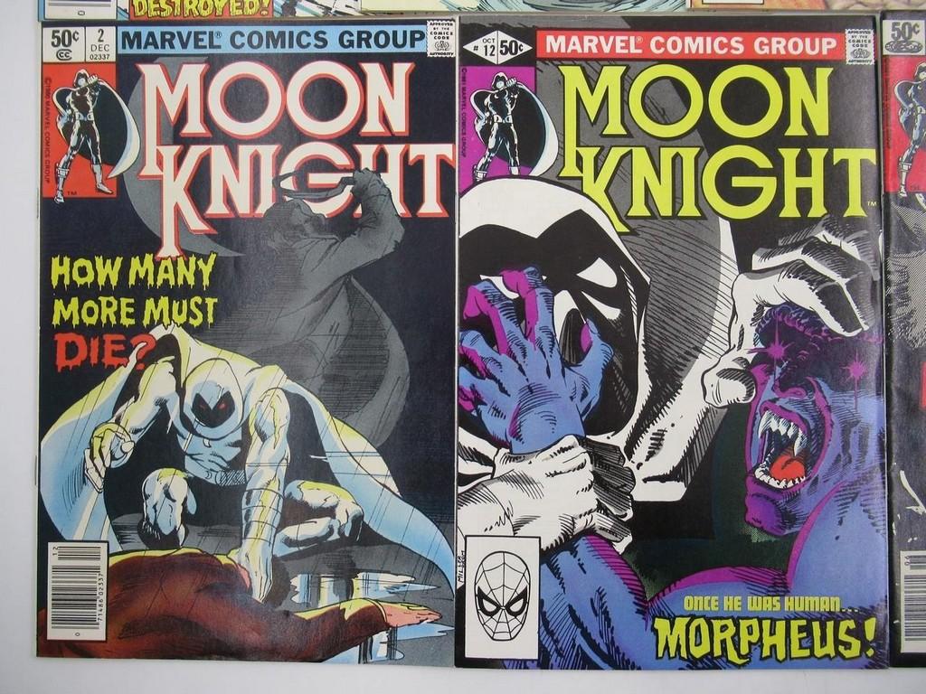 Moon Knight (1980) #3-8+#10+#12/1st Midnight Man/Morpheus