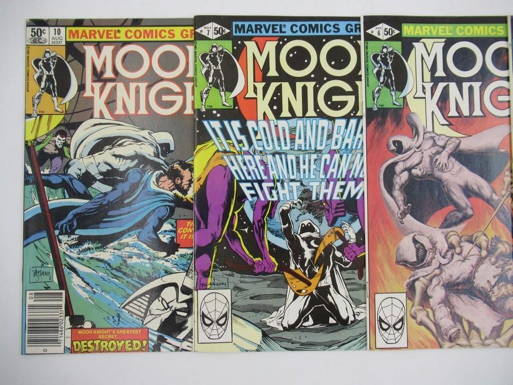 Moon Knight (1980) #3-8+#10+#12/1st Midnight Man/Morpheus