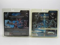 AVP Alien Vs. Predator Action Figure Lot w/Playset