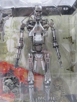 T2 Terminator T-800 Endoskeleton Figure Lot of (2)