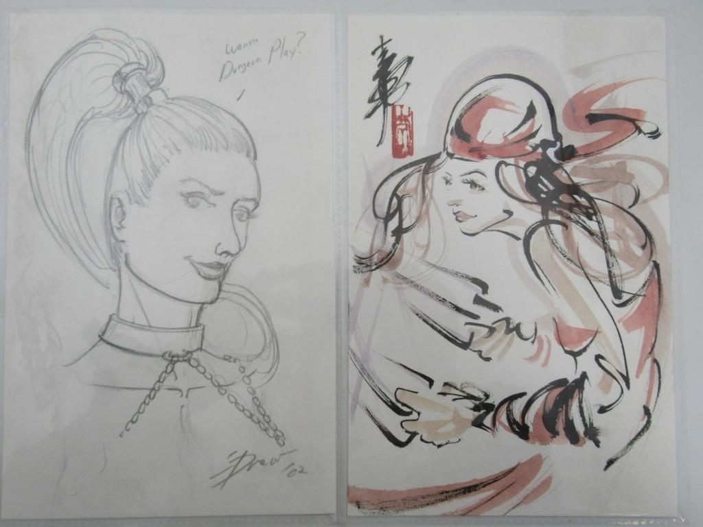 Convention Sketch/Autograph Lot/Norm Breyfogle + More