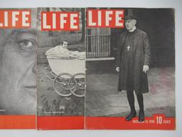 LIFE Magazine Lot of (7) 1936-1937/1st Issue