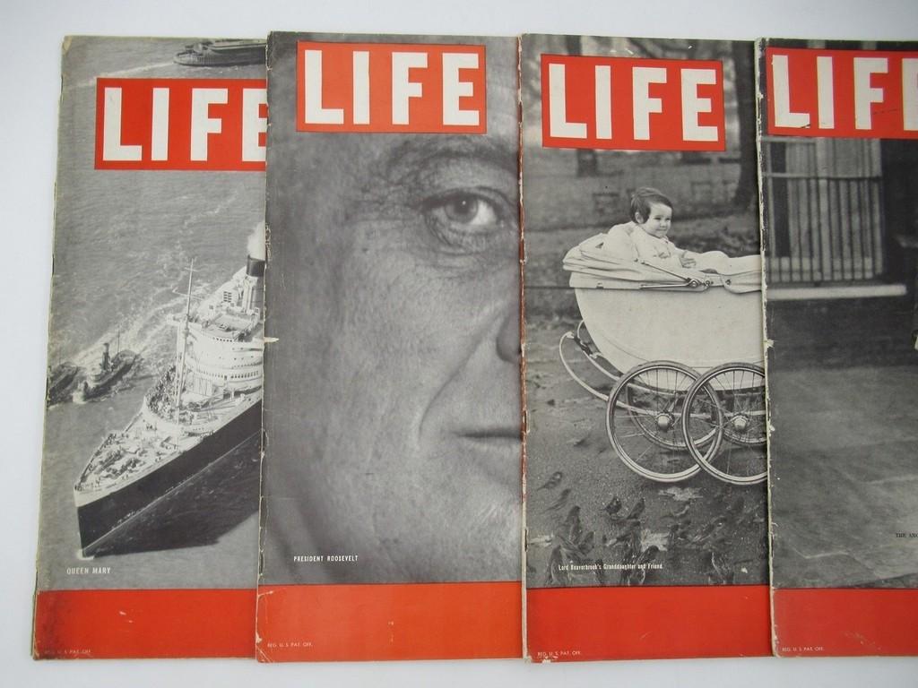 LIFE Magazine Lot of (7) 1936-1937/1st Issue