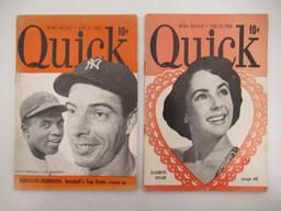 Quick News Weekly 1949-1950 Group of (8)
