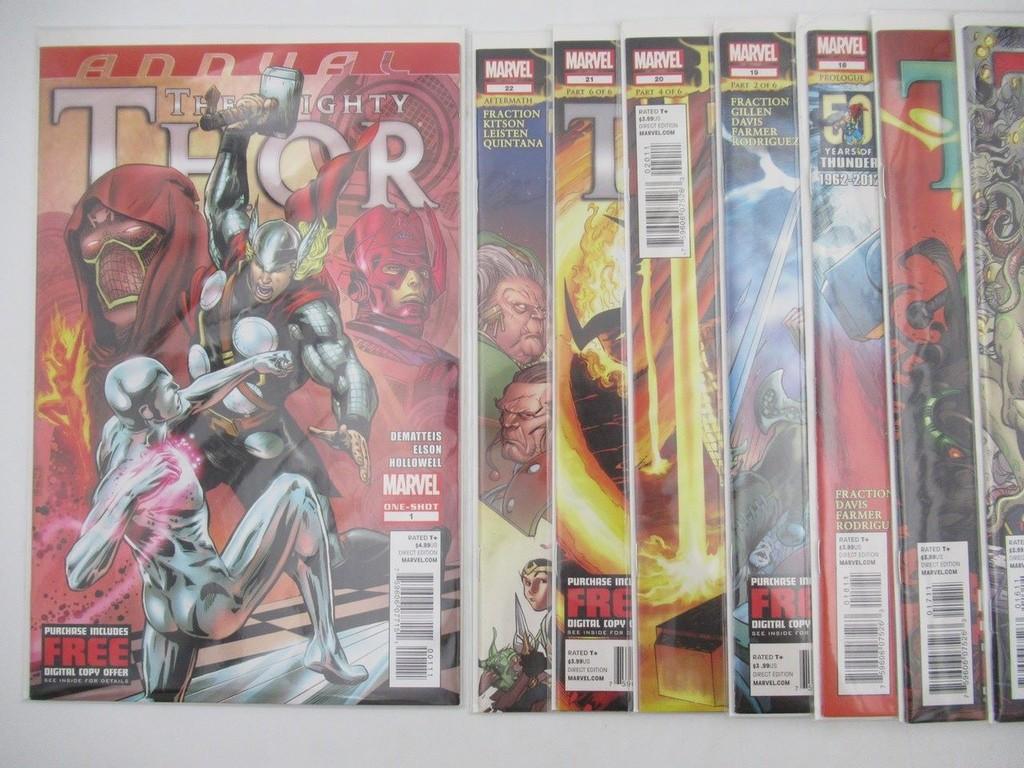 The Mighty Thor #1-8/10-22+Annual #1 + #12.1 Near Run!