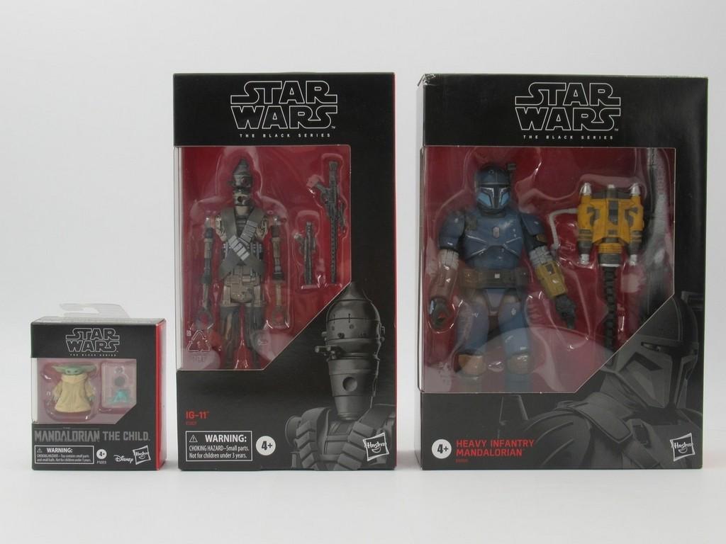 Mandalorian/IG-11 + Child Figures Star Wars Black Series