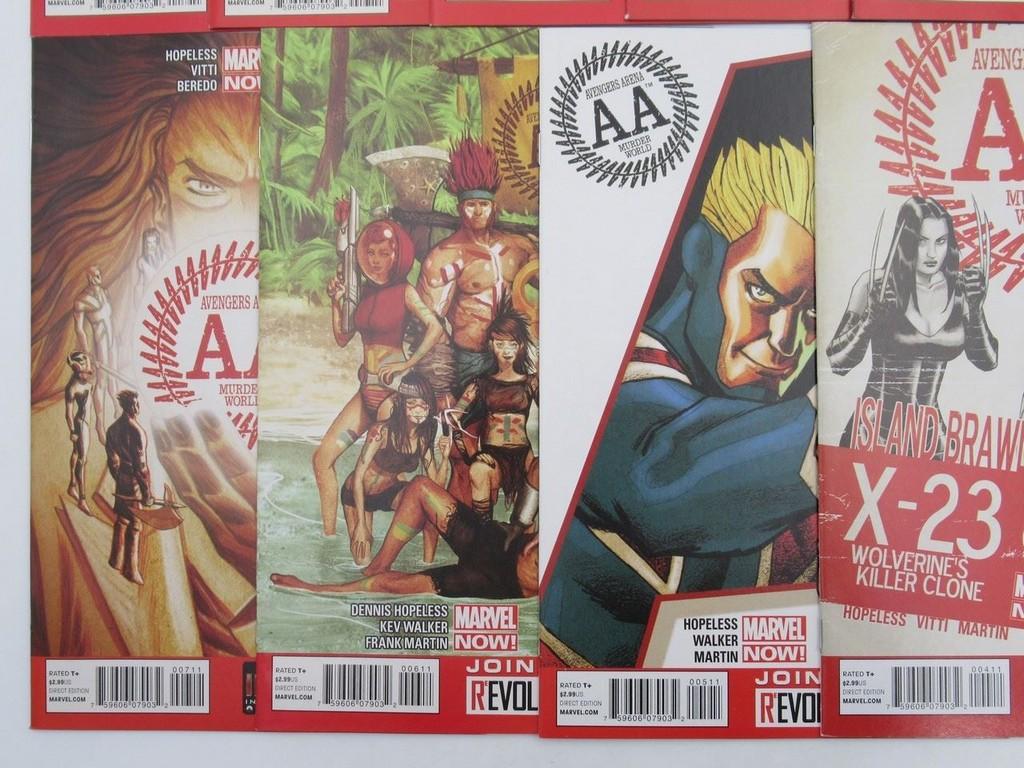 Avengers Arena Group of (11) #1-18