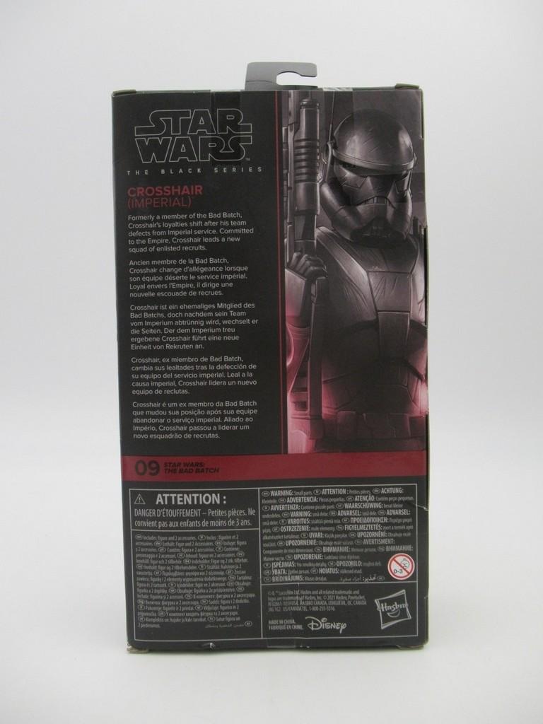 Crosshair + Imperial Star Wars Black Series Bad Batch Figures w/Exclusive