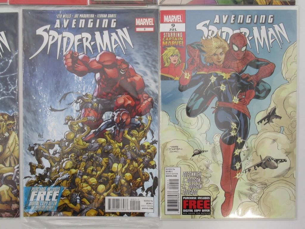Avenging Spider-Man Group of (11) #2-22/Key Captain Marvel