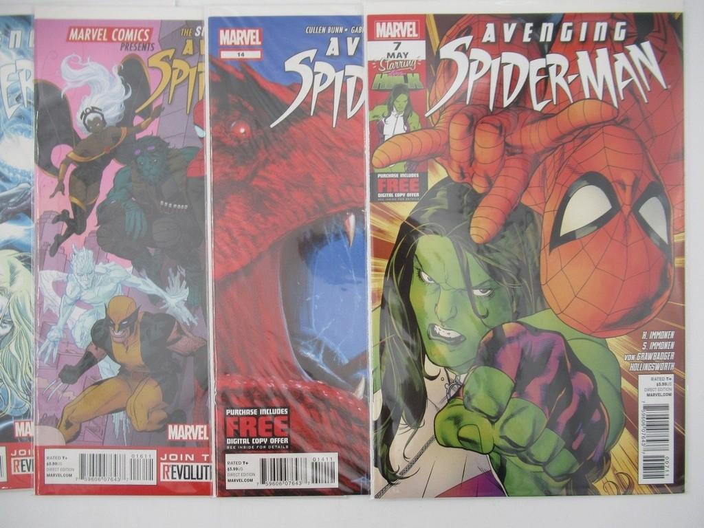 Avenging Spider-Man Group of (11) #2-22/Key Captain Marvel