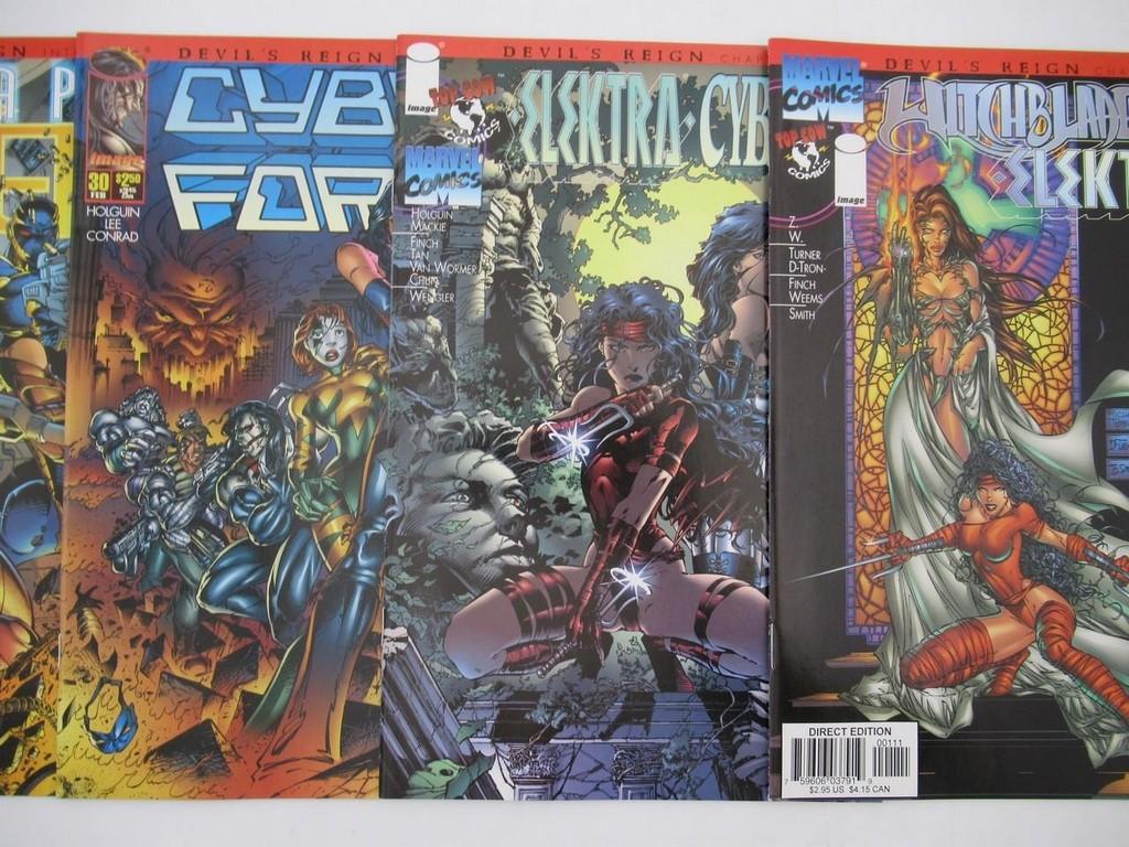 Devil's Reign/Marvel + Top Cow #1-7 (Set) + 2 Interludes