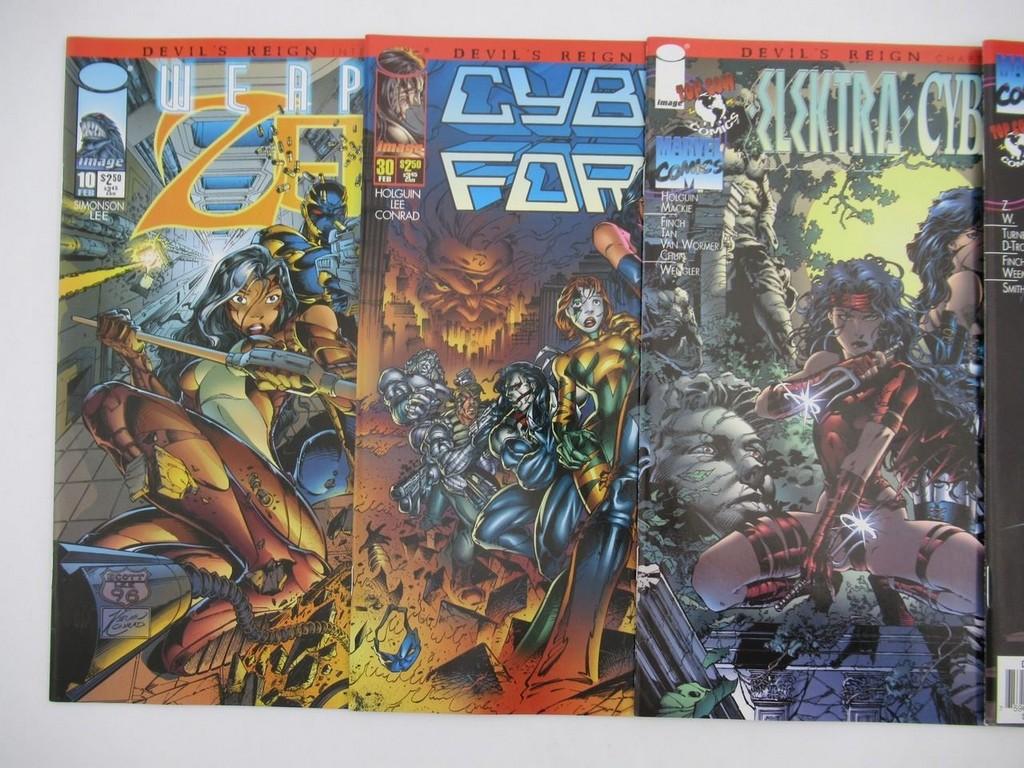 Devil's Reign/Marvel + Top Cow #1-7 (Set) + 2 Interludes