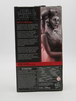 Aayla Secura/Clone Trooper Lieutenant Star Wars Black Series Figures