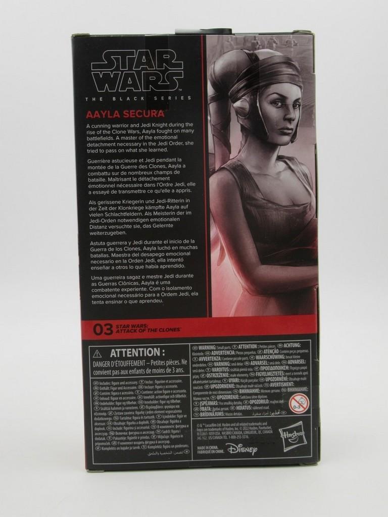 Aayla Secura/Clone Trooper Lieutenant Star Wars Black Series Figures