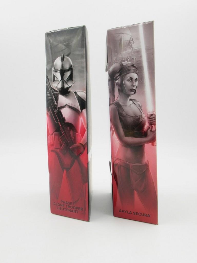Aayla Secura/Clone Trooper Lieutenant Star Wars Black Series Figures
