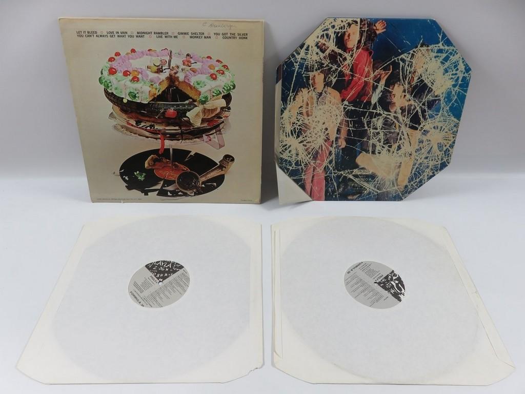 Rolling Stones Vinyl Record Lot of (3)