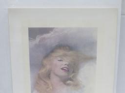 Marilyn Monroe Jack Cardiff Signed Fine Art Print 1987