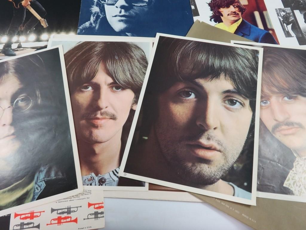 Assorted Record Inserts/Sleeves/Jackets Group Lot
