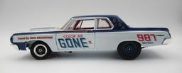 1964 Dodge Diecast Stock Car  1/18 Scale