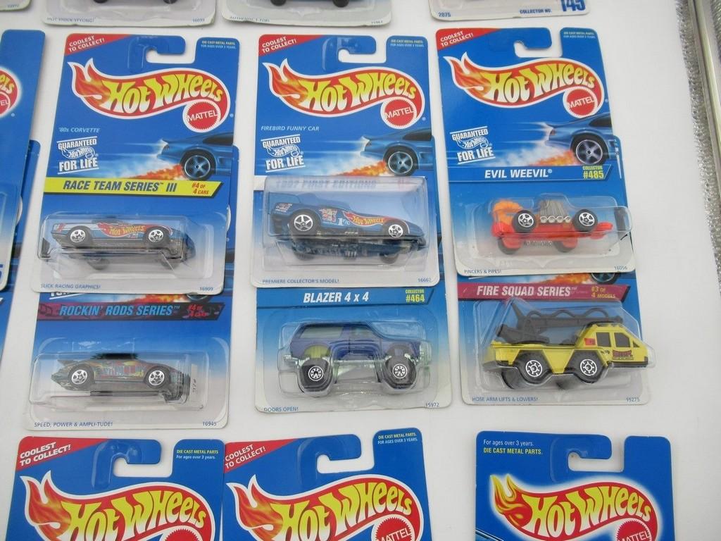 Hot Wheels 1:64 Scale Die-Cast Vehicle Lot