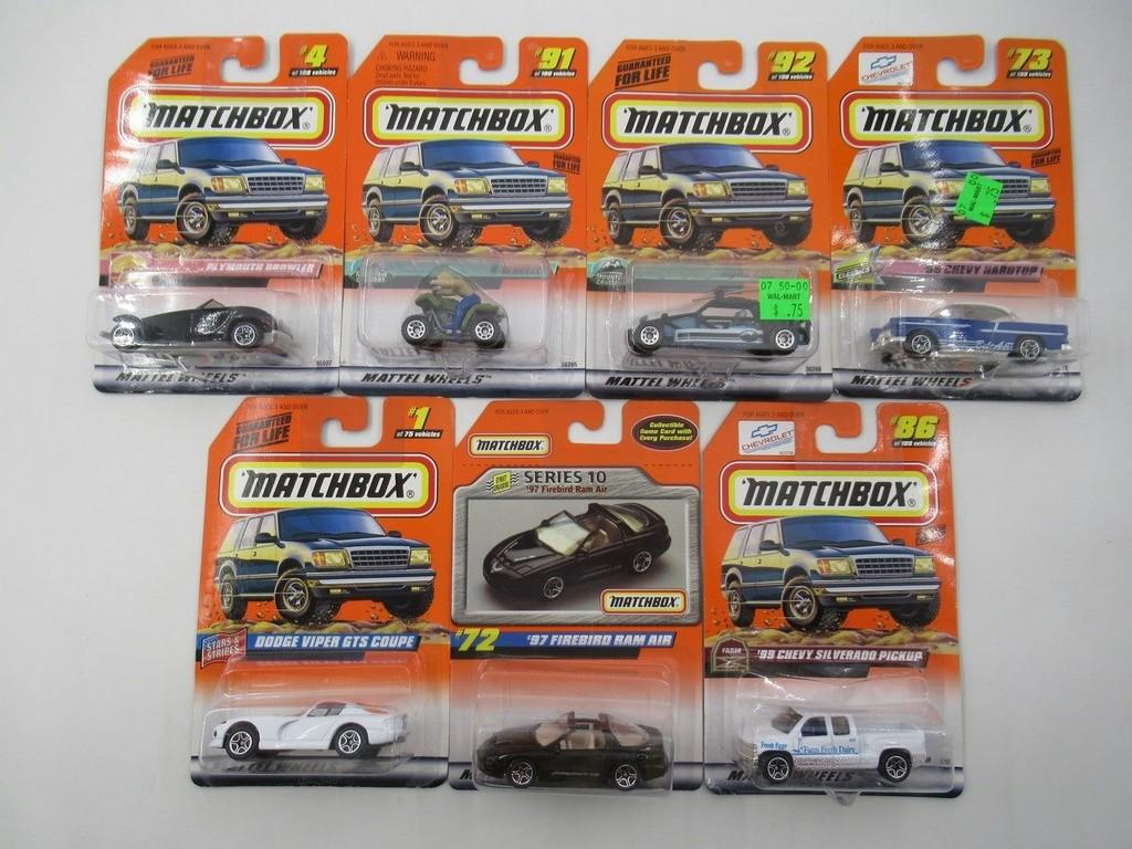 Matchbox 1:64 Scale Die-Cast Car/Vehicle Lot