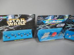 Star Wars Micro Machines Figures and Vehicles Lots