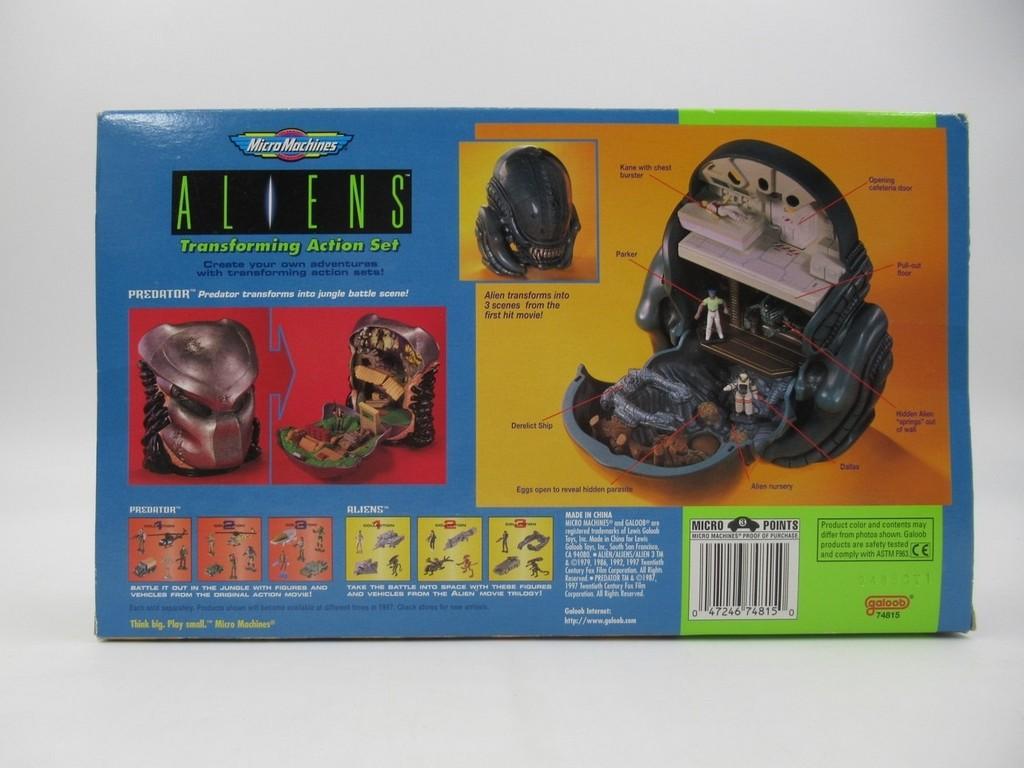 Aliens Micro Machines Action Set + Figure Collections