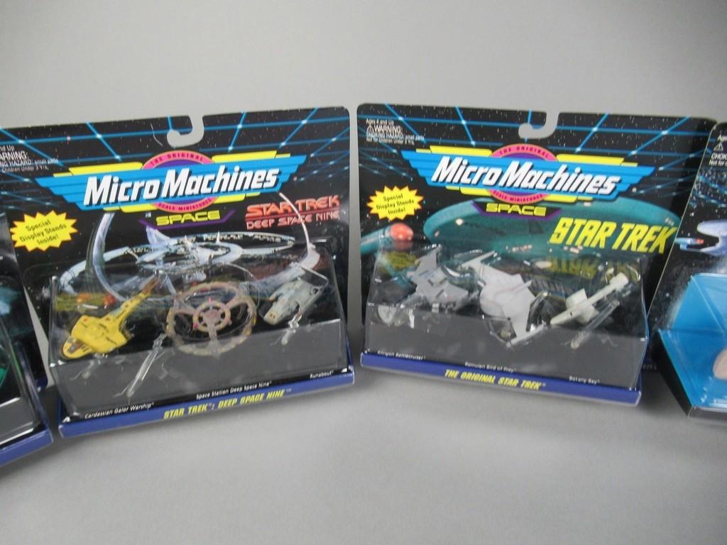 Star Trek Micro Machines + Related Lot
