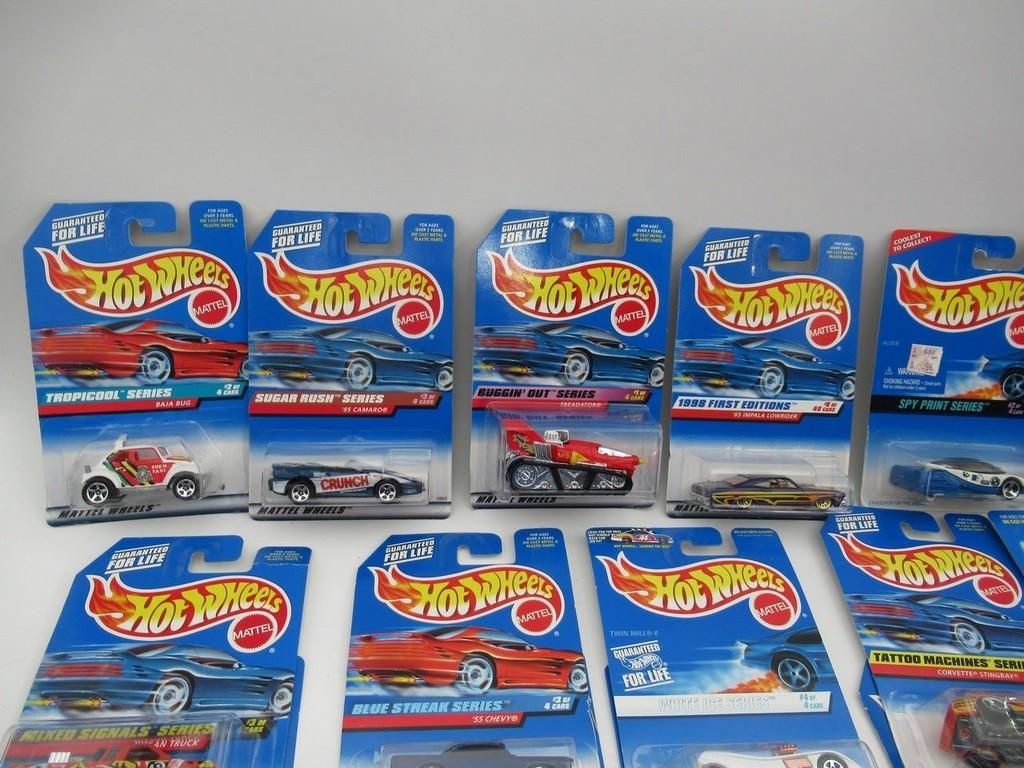 Hot Wheels 1:64 Scale Die-Cast Vehicle Lot