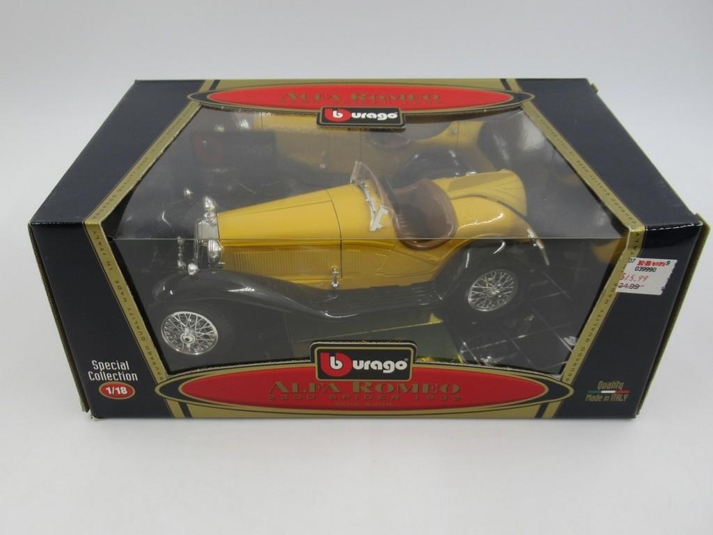 Bburago 1:18/1:24 Scale Die-Cast Vehicle Lot