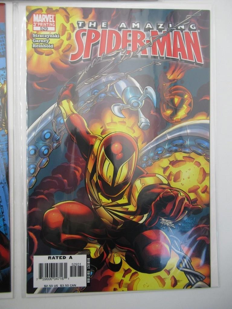 Amazing Spider-Man #500-516/518-520/522-529/532/1st Iron Spider!