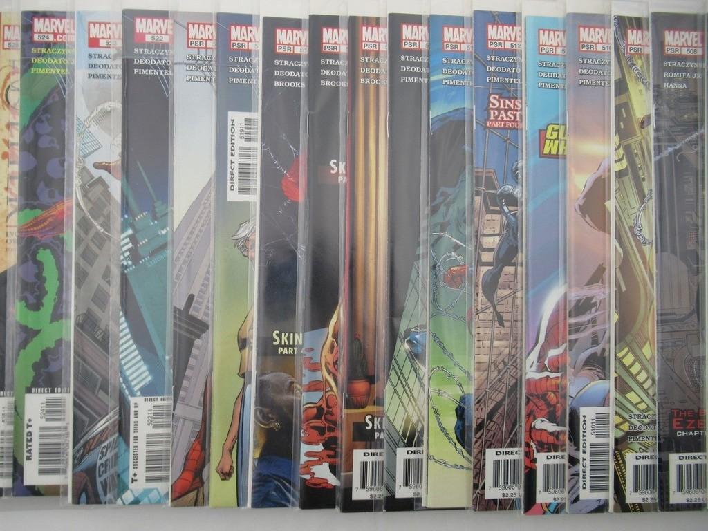 Amazing Spider-Man #500-516/518-520/522-529/532/1st Iron Spider!