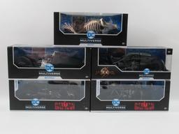 McFarlane DC Multiverse Vehicle Lot Batcycles + More