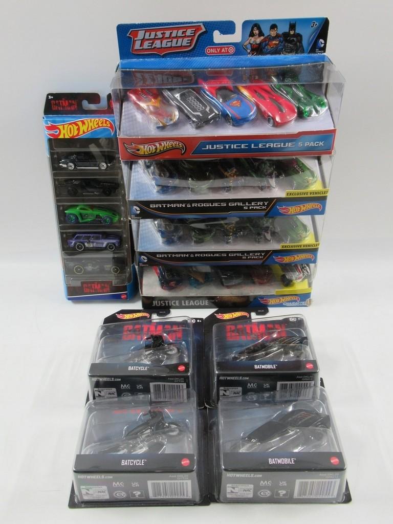 Batman/DC Heroes Hot Wheels Vehicle Lot