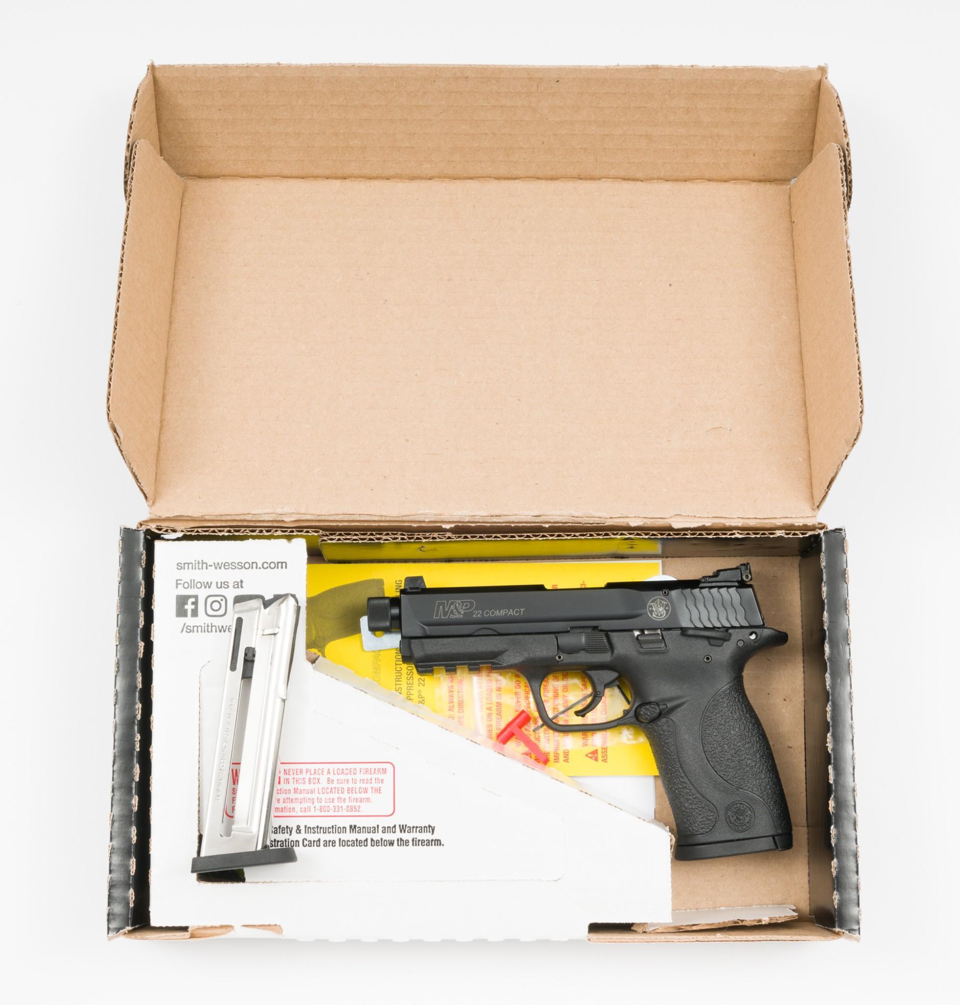 S&W M&P 22 Compact Semi Auto Pistol, Caliber .22lr