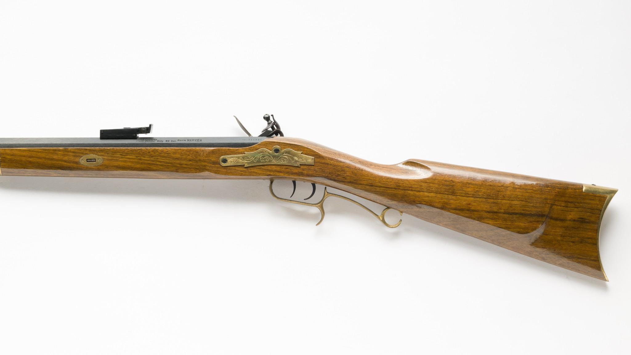 Charles Daly "Hawken" Flintlock Rifle, Caliber .50