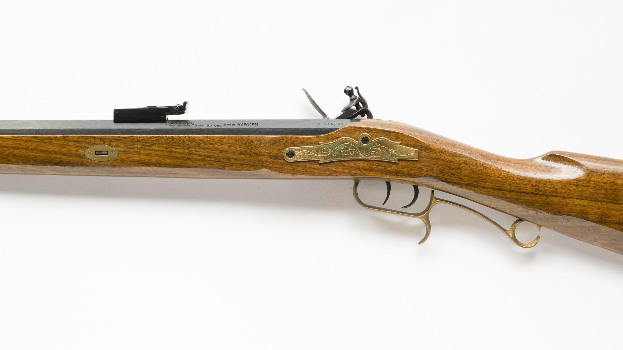 Charles Daly "Hawken" Flintlock Rifle, Caliber .50