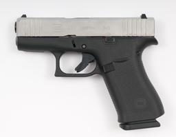 Glock 43X Semi Auto Pistol, Caliber 9mm Luger