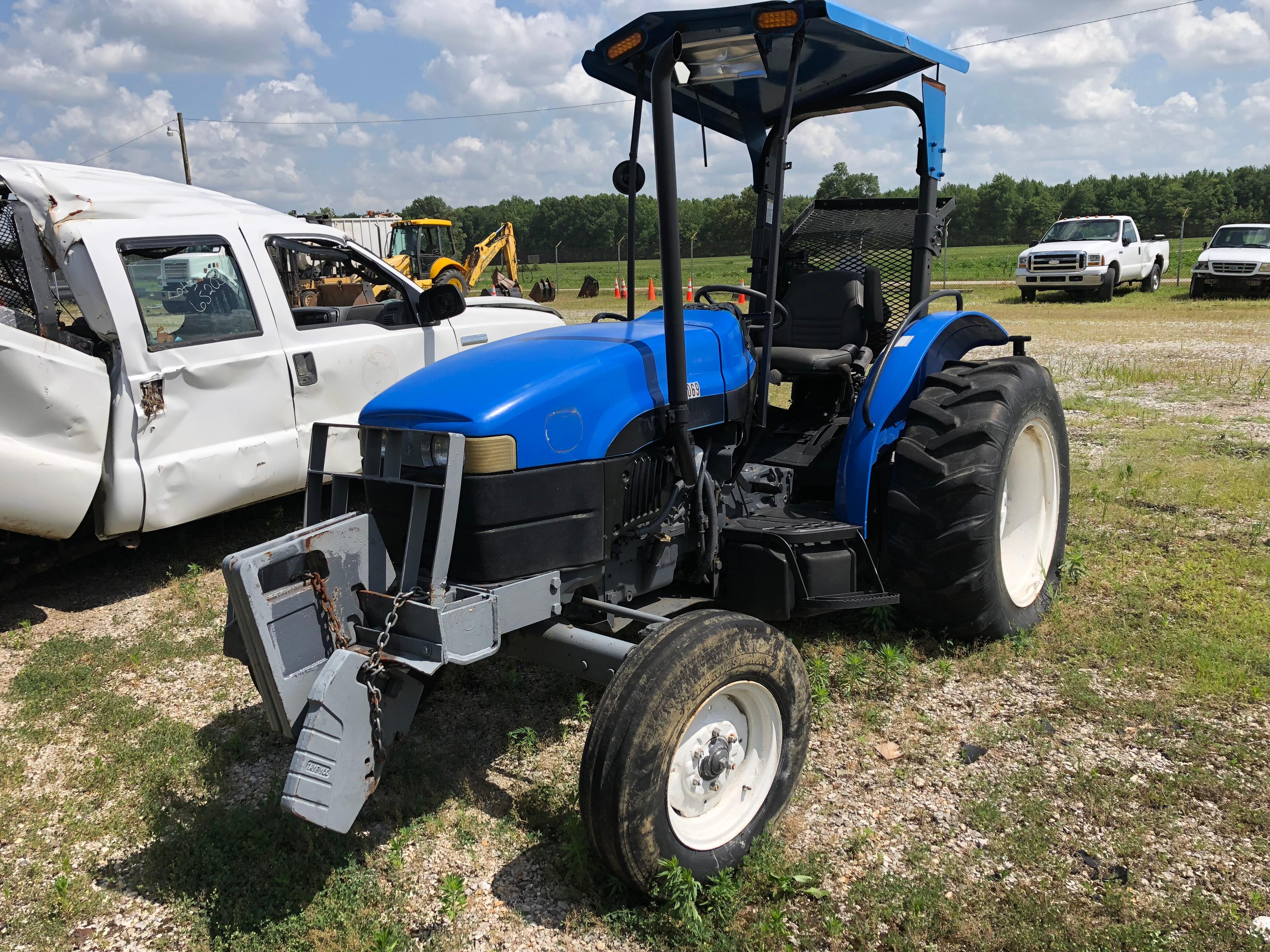 New Holland TN70 Utility Tractor Canopy,