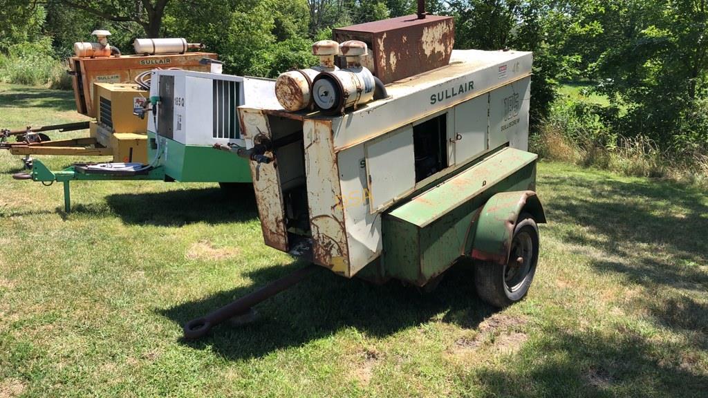 Sullair 185 Sully Screw 4700B Air Compressor,