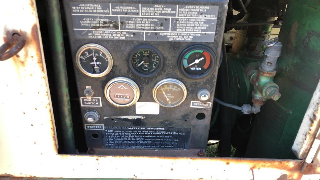 Sullair 185 Sully Screw 4700B Air Compressor,