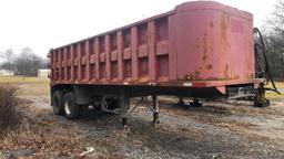 2000 Borco 26' Steel Dump Trailer,