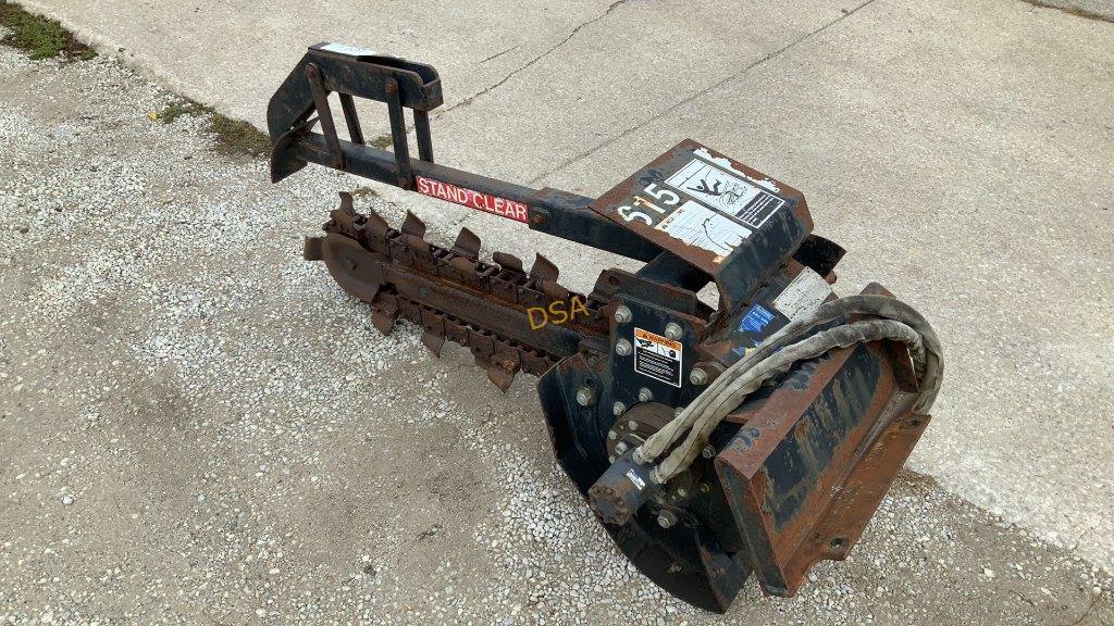 Finn 18392 Trencher  Mini Skid Loader Attachment,