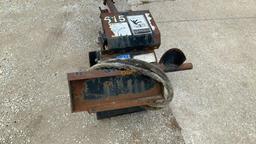 Finn 18392 Trencher  Mini Skid Loader Attachment,