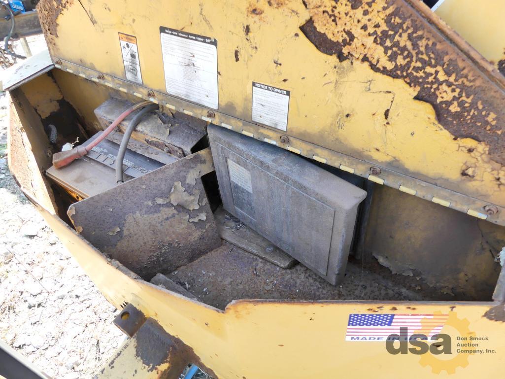 1999 Vermeer BC1800 Brush Chipper, S/N 1000491, Diesel, Portable, Meter Reads 5,458 Hours