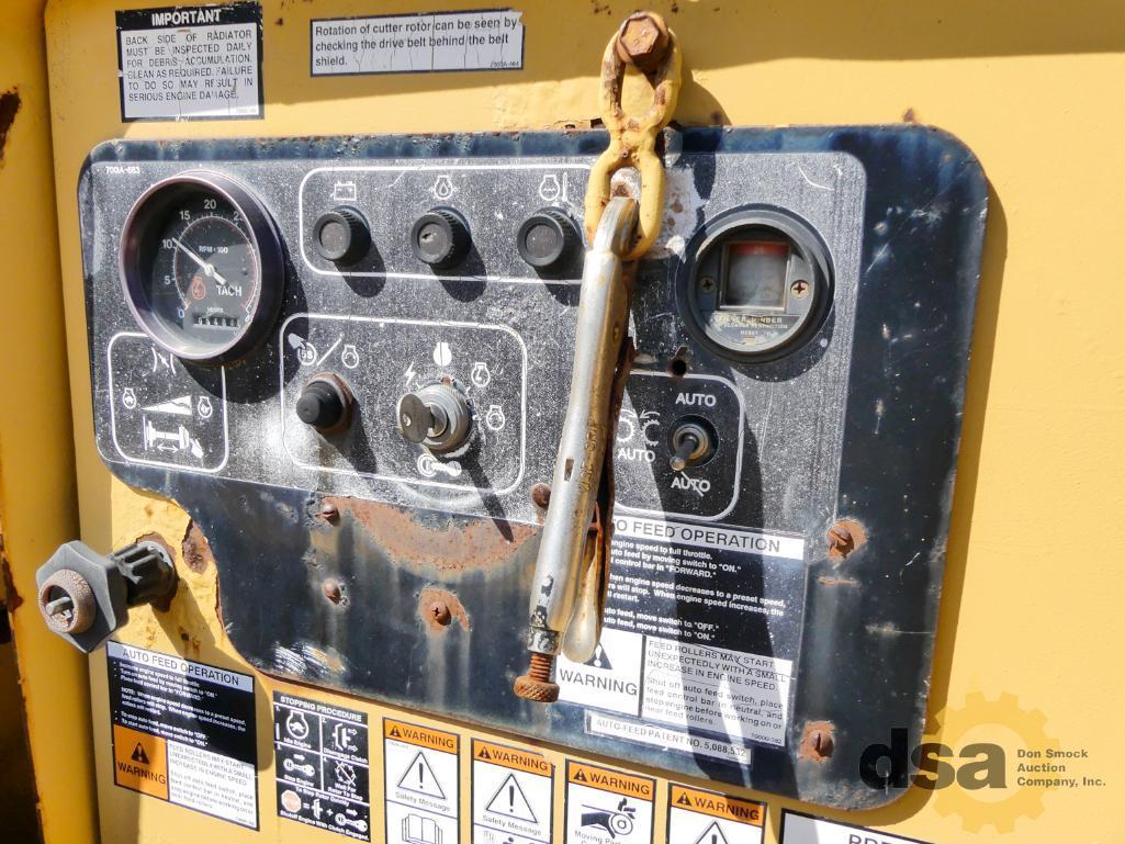 1999 Vermeer BC1800 Brush Chipper, S/N 1000491, Diesel, Portable, Meter Reads 5,458 Hours