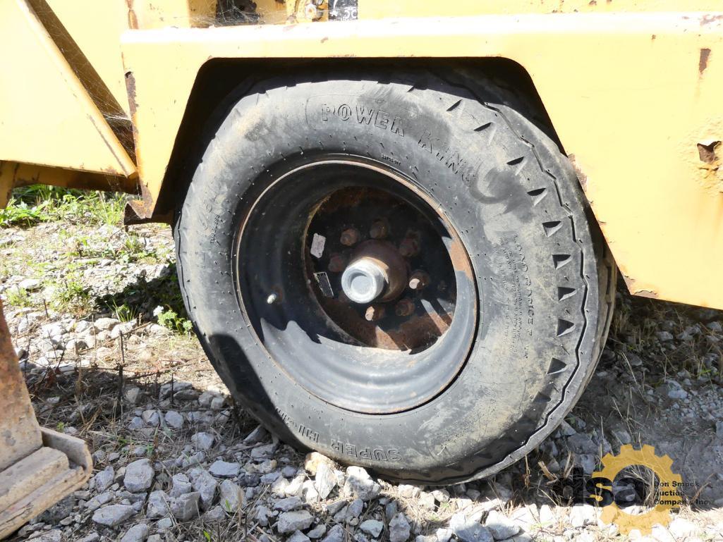 1999 Vermeer BC1800 Brush Chipper, S/N 1000491, Diesel, Portable, Meter Reads 5,458 Hours
