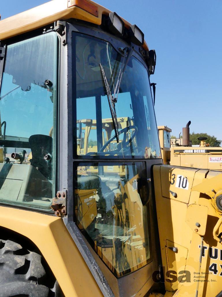 1995 Deere 310D Loader Backhoe, S/N T0310DG811688, Cab, Heat, 4X4, Turbo, Quick Coupler, Meter Reads